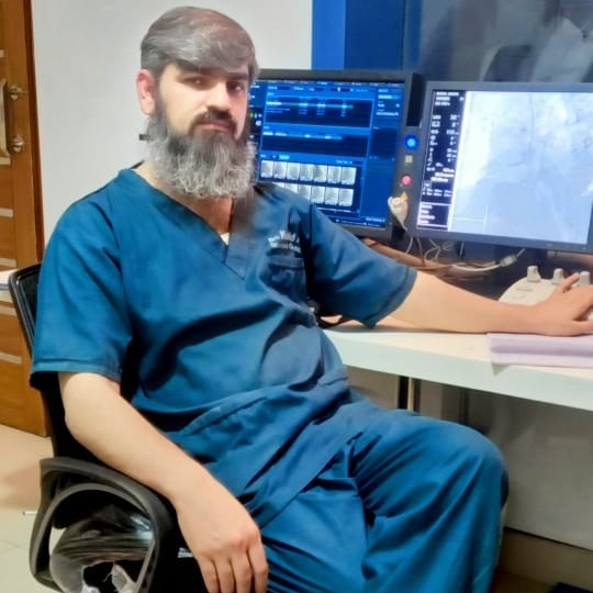 Dr Khurshid Ali Interventional Cardiologist MBBS FCPS Cardiology FCPS Interventional Cardiology Luqman International hospital saidu sharif swat.