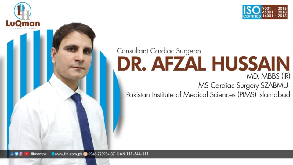 Dr Afzal Hussain – Luqman International Hospital saidu sharif Swat