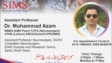 Dr. Muhammad Azam SIMS Hospital Saidu Sharif Swat