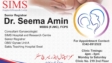 Dr. Seema Amin SIMS Hospital Saidu Sharif Swat