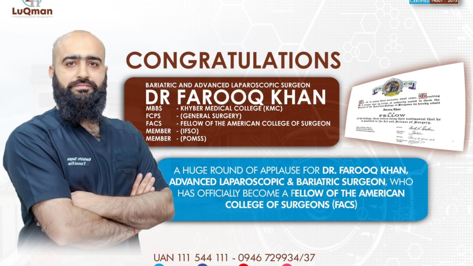 Dr Farooq Khan – Luqman International Hospital saidu sharif Swat