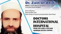 Dr Zain Ul Abidin - luqman international hospital saidu sharif swat