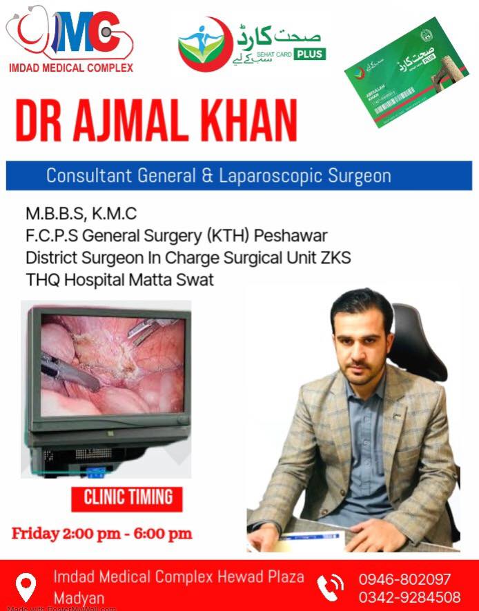 Dr. Ajmal – Imdad Medical Center Madyan | kpk doctors
