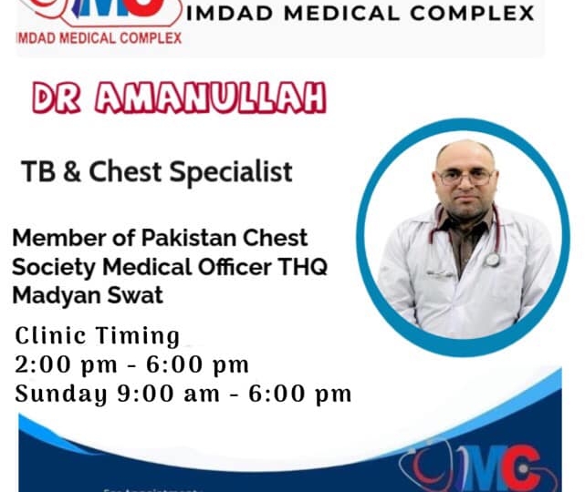 Dr. Amanullah – Imdad Medical Center Madyan | kpk doctors