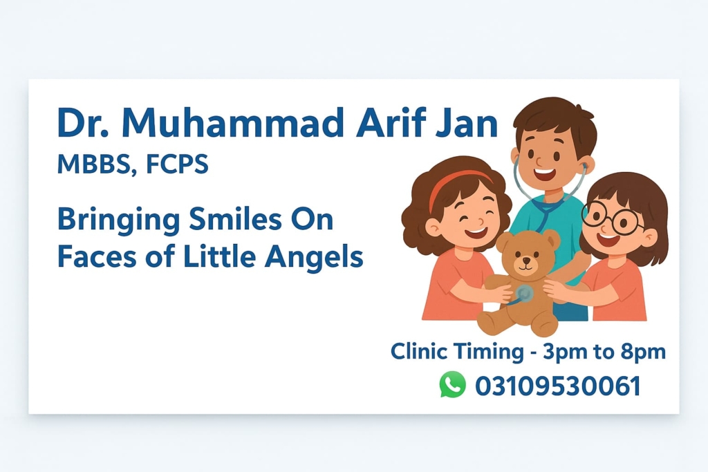Dr. Muhammad arif jaan Peads Doctor