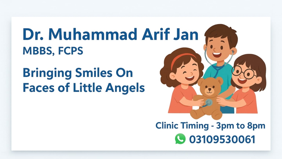 Dr. Muhammad arif jaan Peads Doctor