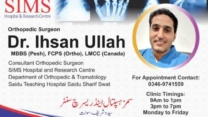 Dr. ihsan ullah Sims Hospital Saidu Sharif Swat