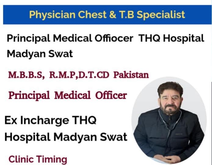 Dr Saeed Ullah Khan – Imdad Medical Center Madyan | kpk doctors