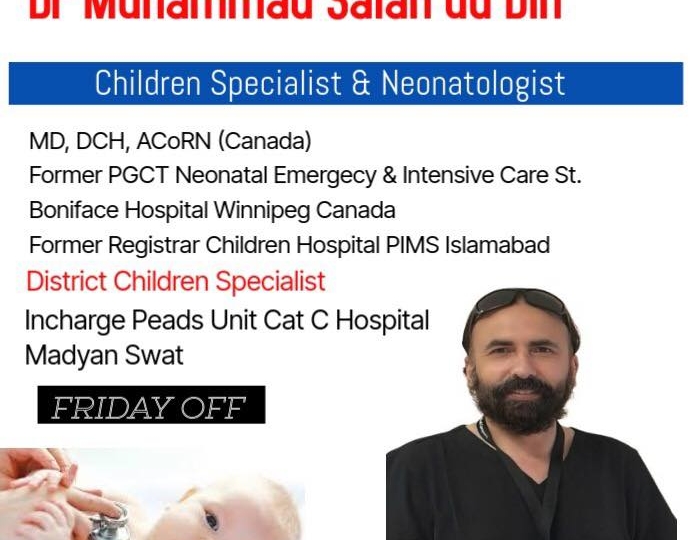 Dr Salah uddin – Imdad Medical Center Madyan | kpk doctors