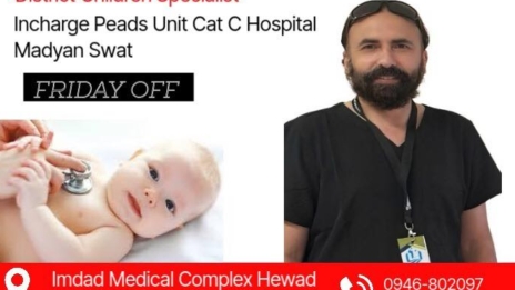 Dr Salah uddin – Imdad Medical Center Madyan | kpk doctors