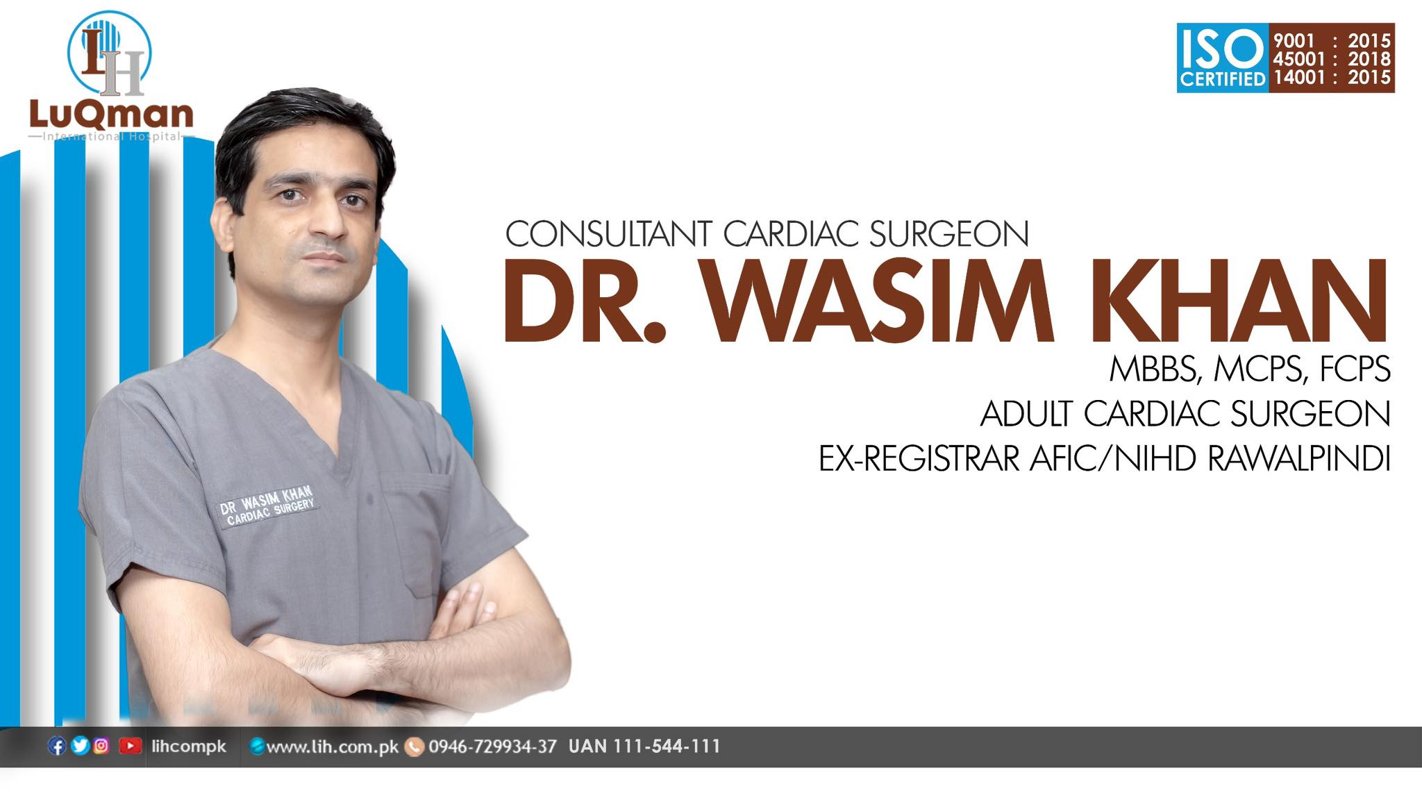 Dr Wasim Khan – Luqman International Hospital saidu sharif Swat