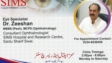 Dr. zeeshan Sims Hospital Saidu Sharif Swat