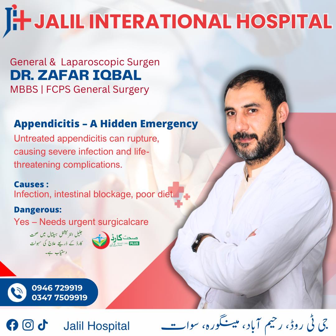 Dr Zafar Iqbal | Jalil International Hospital Rahimabad | kpk doctors | Swat doctors